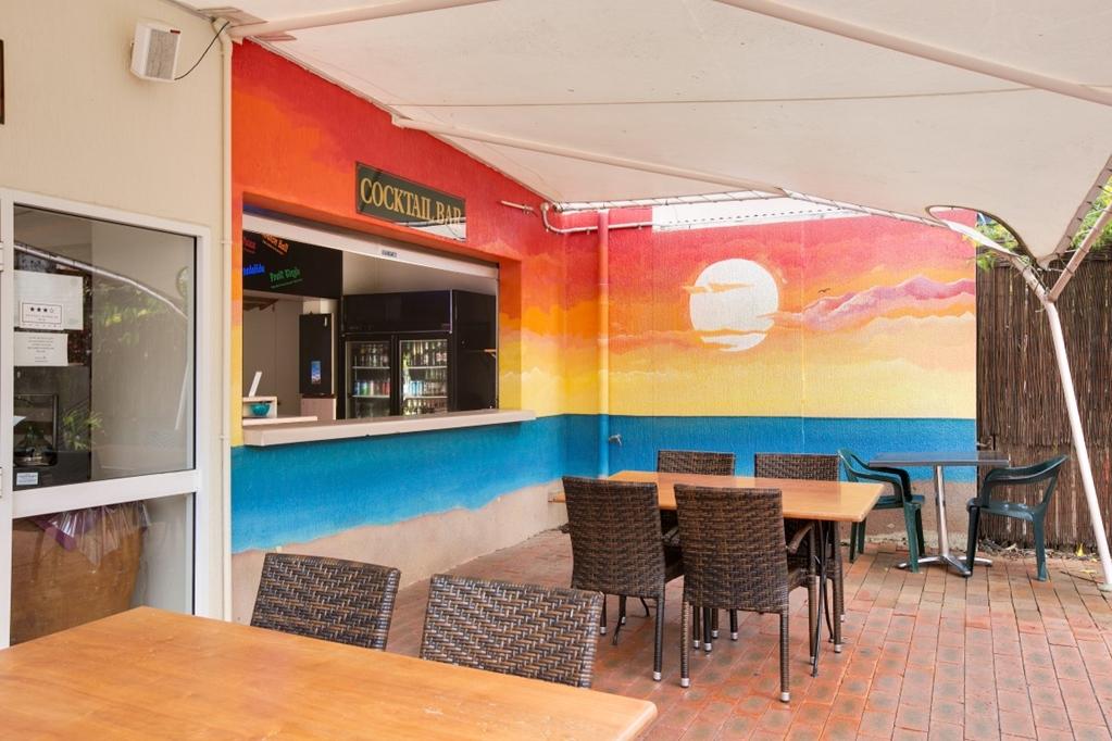 Cairns City Sheridan Motel Restoran foto